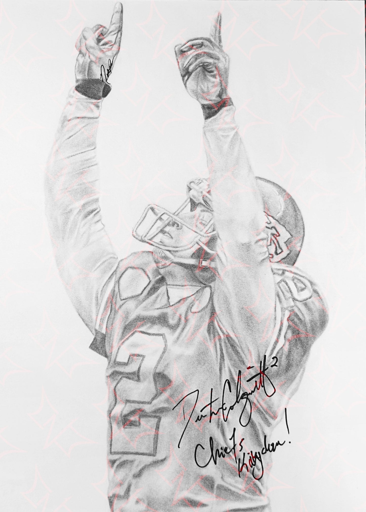 Dustin Colquitt Print (Signature)