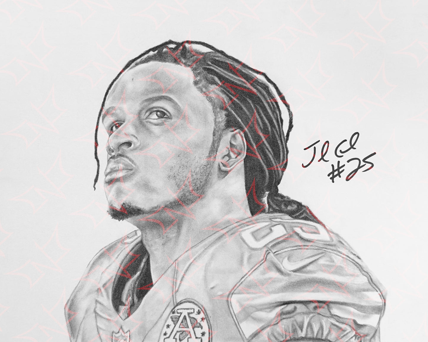 Jamaal Charles Print (Signature)