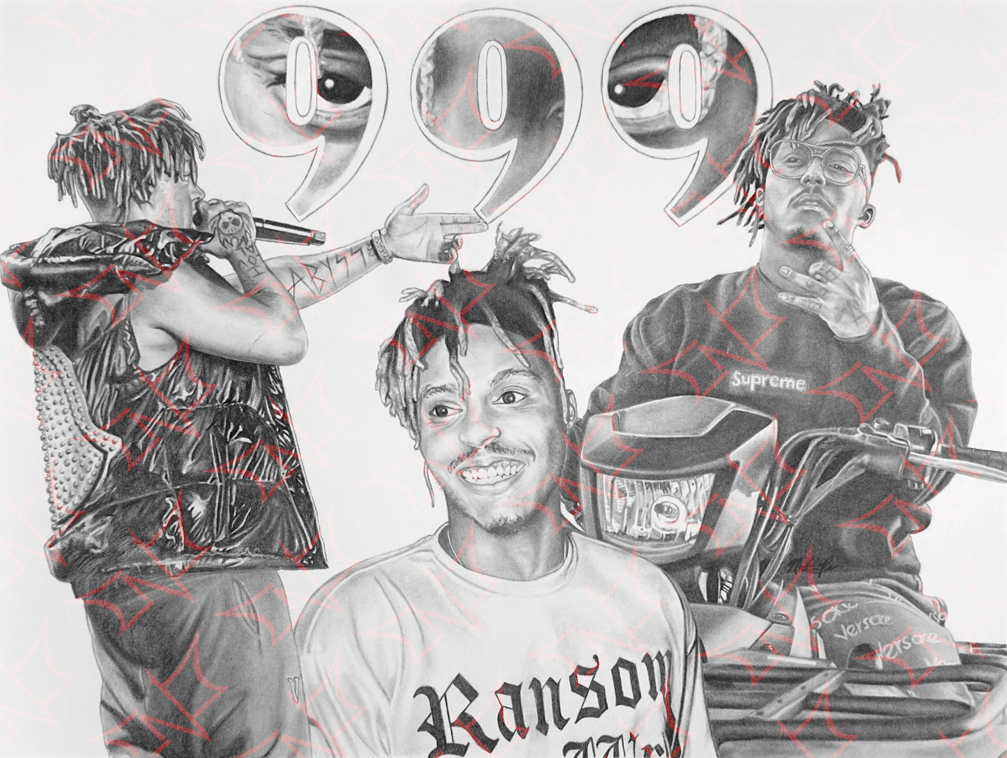 Juice Wrld "999" Print