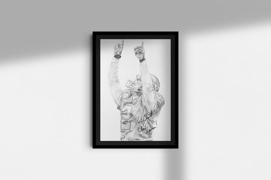 Dustin Colquitt Print (Signature)
