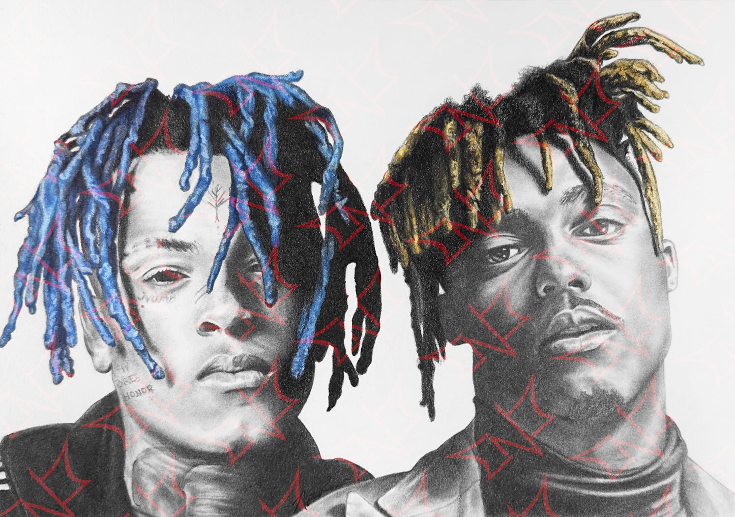 Juice Wrld & XXXTentacion Print