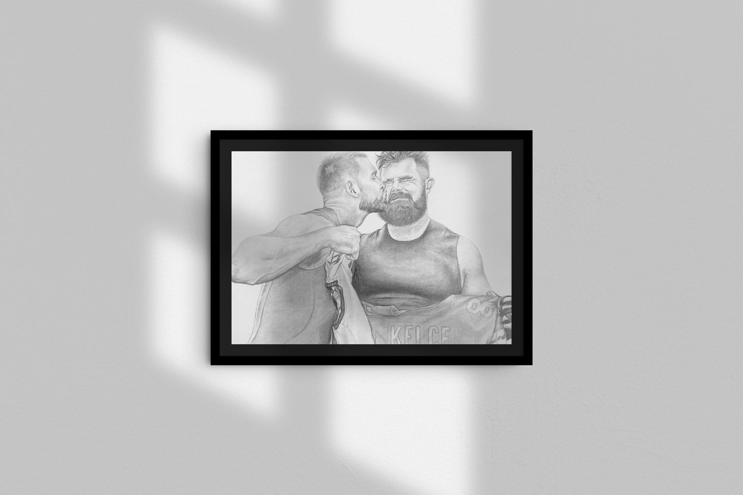 Travis & Jason Kelce "Love" Print