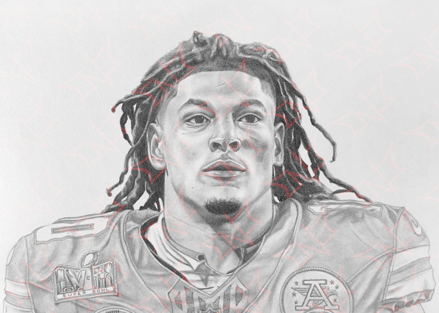 Isiah Pacheco Print