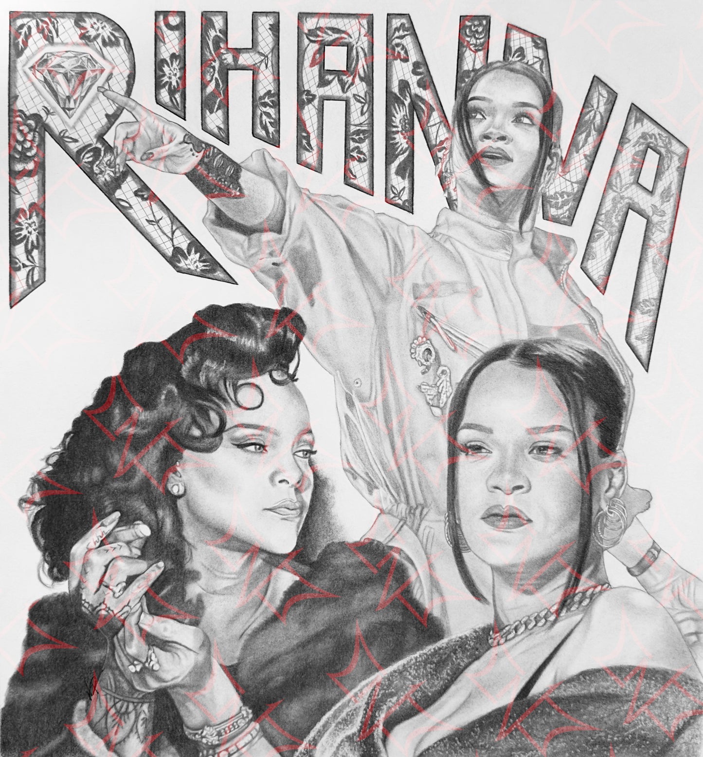 Rihanna Print