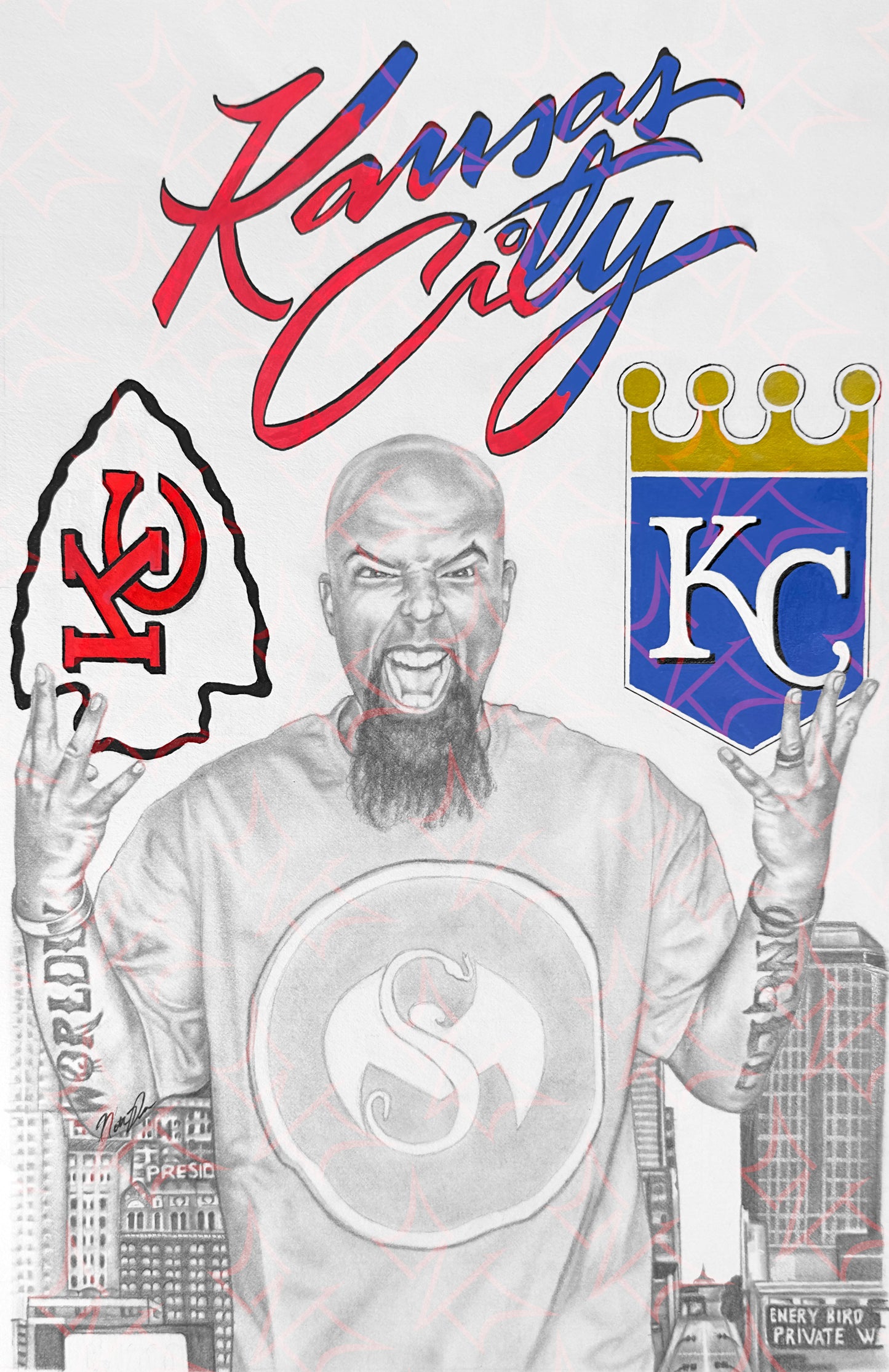 Tech N9ne KC Print
