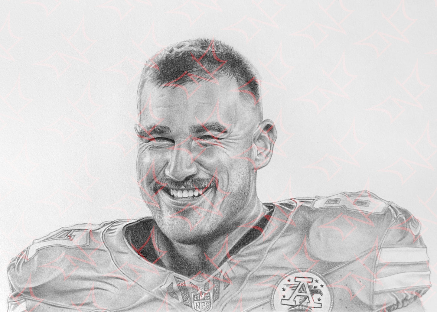 Travis Kelce Print